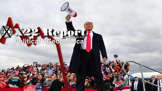 X 22 Rapport Ep. 2648b - Trump a confirmé qu'il rendait le cor de taureau à « nous, le peuple »