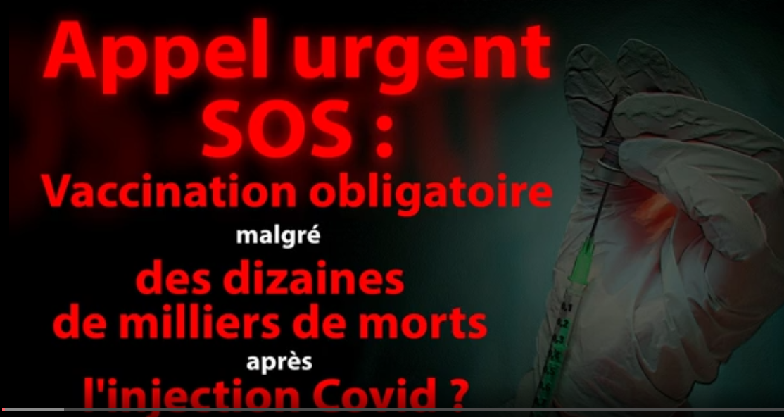 SOS :  V---A--X---Y--N---A--Tion   obligatoire malgré des dizaines de milliers de morts après l'injection CAS---VITE ?
