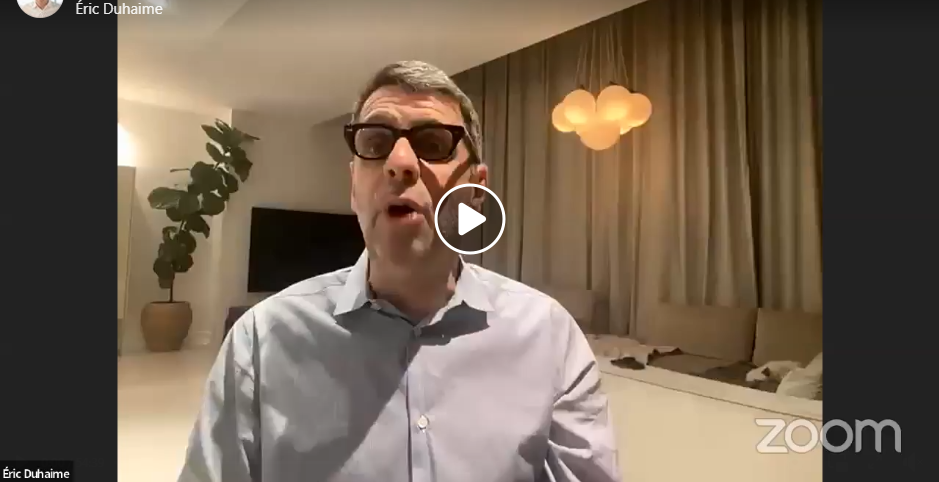 Eric Duhaime défend notre cause des Cas-Vite!