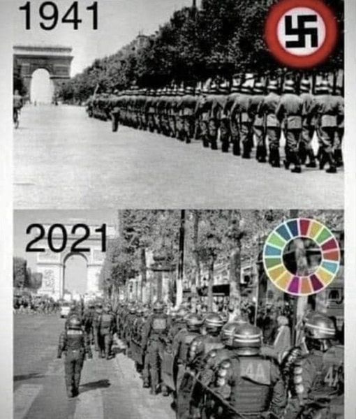 Ce soir, c'est simple je flippe ! Entre la vidéo que je viens de poster sur Auschwitz, la parole de rescapés et l'autre où on peut lire la phrase peinte sur un magasin allemand :
