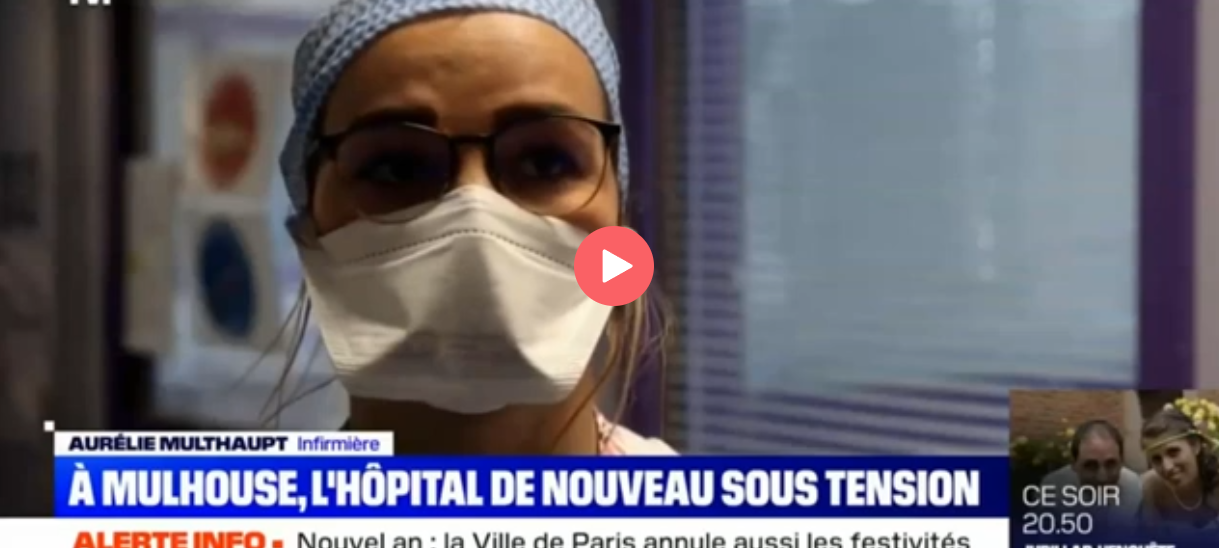 L'hôpital de Mulhouse sous tension, seuls 3 non injectés sur 20 en soins intensifs !