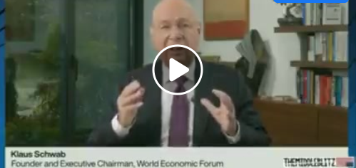 Klaus Schwab veut poursuivre un programme de vaccination universelle parce que c'est ainsi que les élites vont vous marquer et vous suivre........