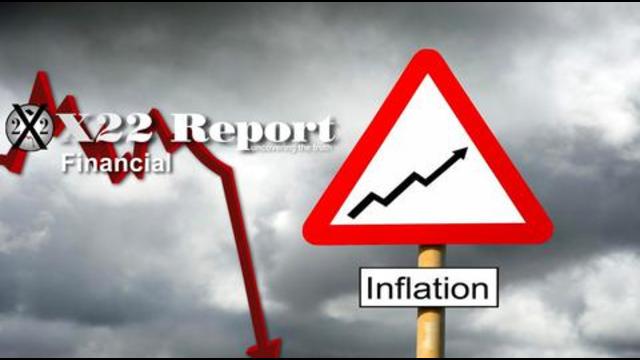 Rapport X 22  Ep. 2614a - L'administration [CB] et Biden sont piégées dans leur agenda, la nation de l'inflation