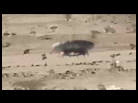 Un vrai ovni avec des extraterrestres filmés depuis l'Arabie Saoudite