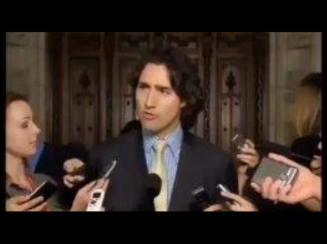 Écoutez-bien ça dernière phrase...JUSTIN LE VENDU!
