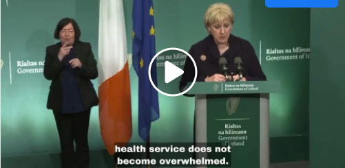 NOUVEAU - L'Irlande réimpose les restrictions COVID-19, y compris un couvre-feu à minuit. 93 % de la population adulte est complètement vaccinée.