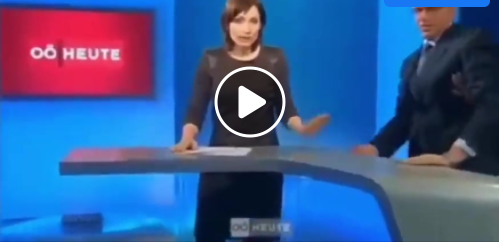 En Autriche, où tous les non vaccinés sont désormais confinés, un homme vacciné s'effondre en direct à la télé.