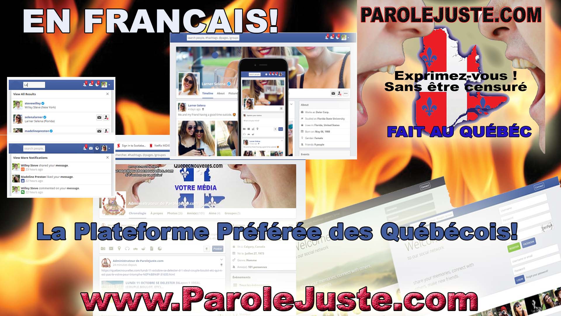ParoleJuste.com Banniere