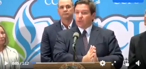 MAINTENANT - Le gouverneur de Floride DeSantis accuse Biden de diviser le pays par le biais de mandats de vaccination