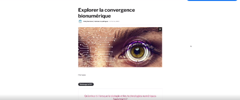 Ingénierie Génétique / Bionumérique / Nanotechnologie / Magnétogénétique / Bioluminescence
