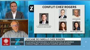 Chicane de famille chez Rogers