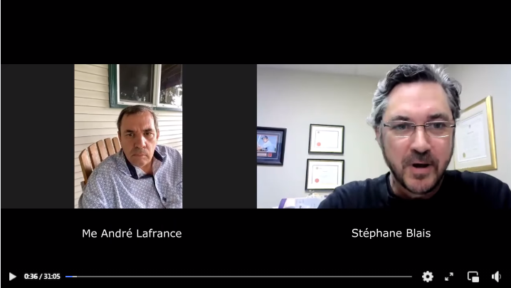 Stéphane Blais fait un point juridique avec Maître Lafrance suite au jugement rendu