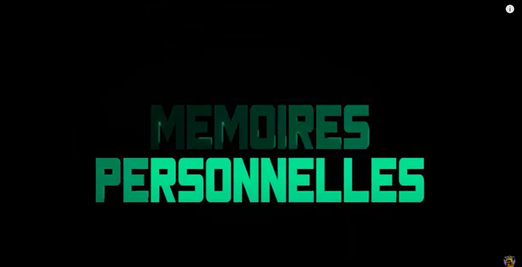 Témoignage pour l'humanité 2 ou "MEMOIRES PERSONNELLES" From HR Prod Design Février 2021