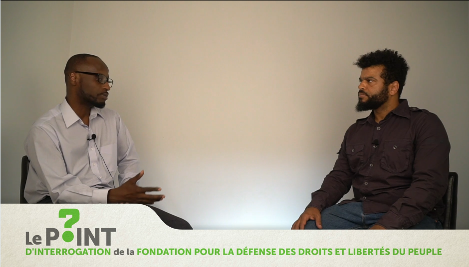 Fondation pour la défense des droits et libertés du peuple,  Entrevue avec J. Colin, du "The Colin Show"