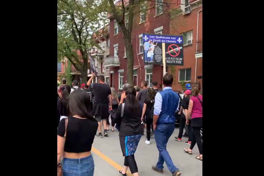 Fondation pour la défense des droits et libertés du peuple:  Marche de Montréal:, 11 septembre 2021…