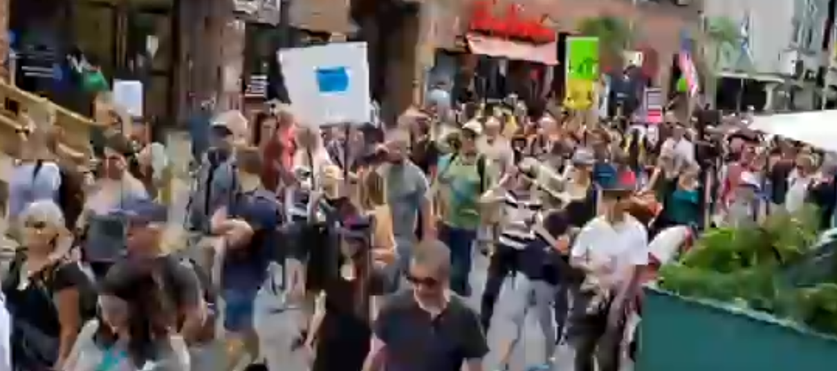 Qc Pattriote;  Manifestation Montréal 11 septembre 2021 (2e partie)