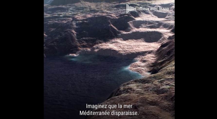 Et si on asséchait la Mer Méditerranée ? Imaginez que la mer Méditerranée disparaisse..