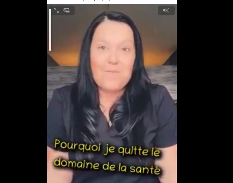 Matricule 55408 Infirmière Elle quitte le milieu de la santé…. Écoutez pourquoi!