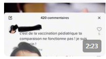 La nouvelle coqueluche de la complosphère celle qui avait dit être infirmière mais qui est finalement infirmière auxiliaire s'est aussi fait passer pour un médecin.