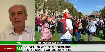 France; Manifestations contre le pass : «Le mouvement perdure mais n'a plus le même volume de mobilisation» 18 sept. 2021