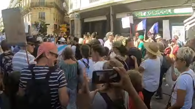 Manifestation du 18 septembre 2021 Montpellier