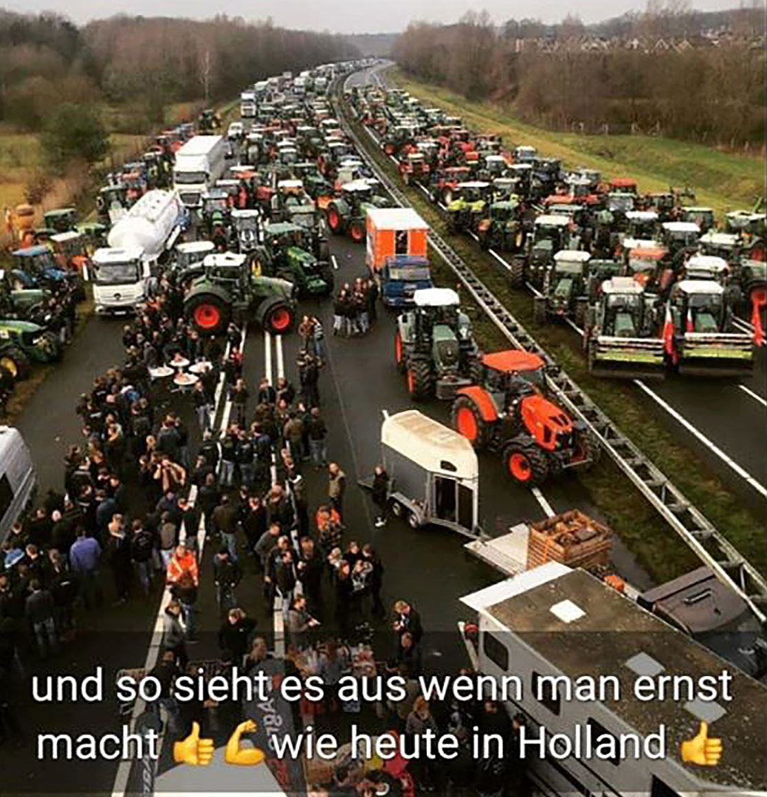 Hier en Hollande - pas un mot dans les médias