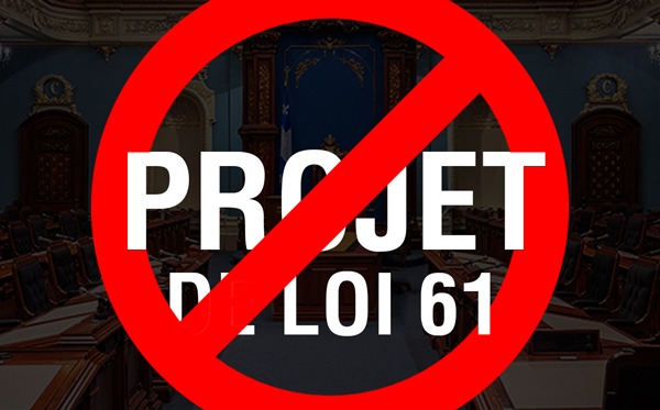 PL61: Le gouvernement déverse son fiel Le gouvernement n'est vraiment pas content de ce qui arrive au projet de loi 61.