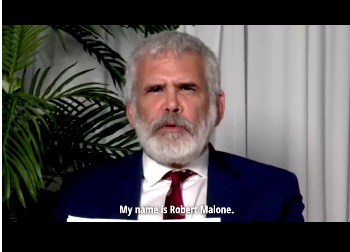 Dr Robert Malone nous parle de la situation