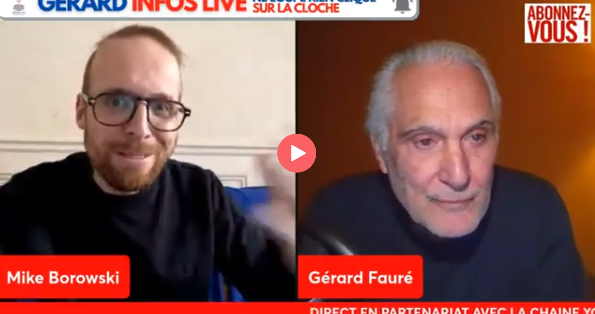 Bruel, Buzyn, Macron, le Pass, Gérard FAURE dézingue à tout va !