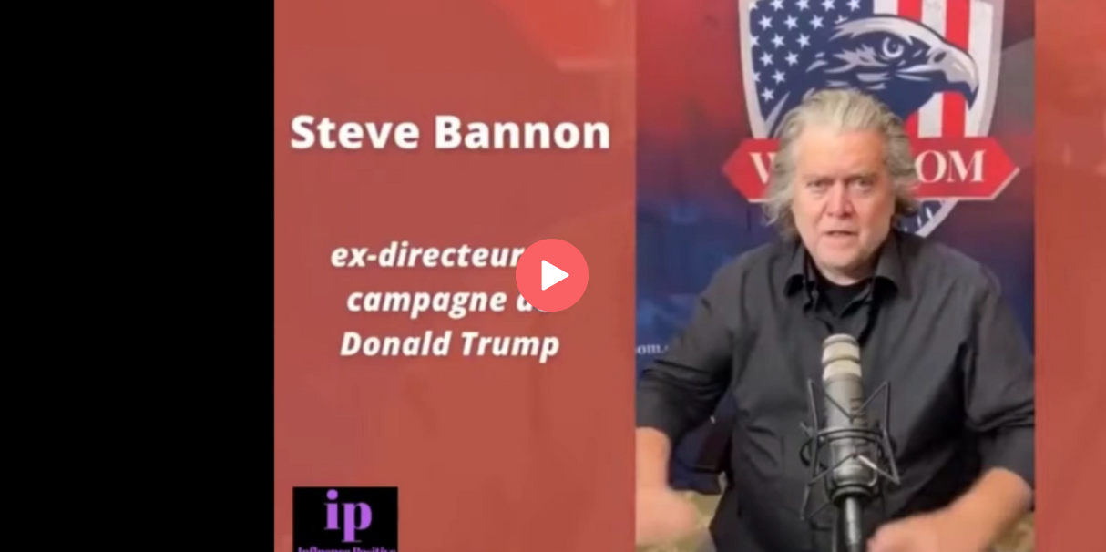 Steve Bannon parle aux français - L'Ancien Conseiller Stratégique du Président Donald Trump