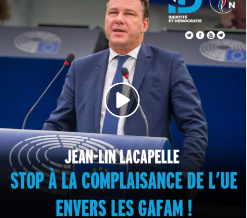 Aujourd'hui, les 20 plus grandes entreprises technologiques sont extra-européennes.  Ces GAFAM nous dominent, ils nous écrasent, et les remplacer devient une nécessité !
