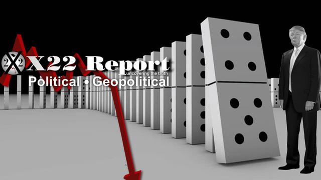 X 22 Report Ep 2714b - La [DS] a réveillé le géant endormi, le mal est intégré à l'échelle mondiale, les États-Unis sont le premier domino